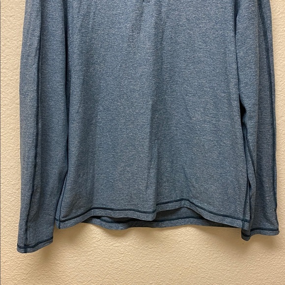 Lululemon Men's Blue Quarter-Zip Pullover - Picture 3 of 10